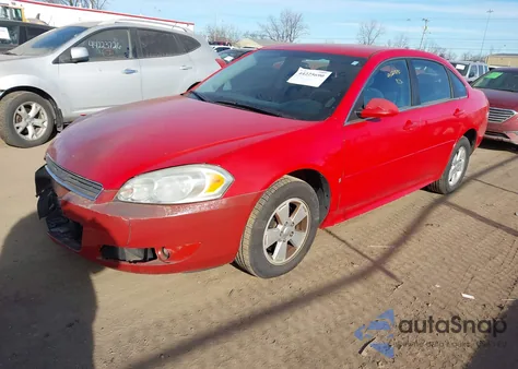 2010 Chevrolet Impala Lt z USA, uszkodzony, nr VIN 2G1WB5EN5A1134989